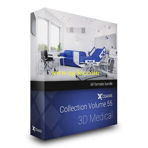 CGAxis Models Volume 55 3D Medical的图片1