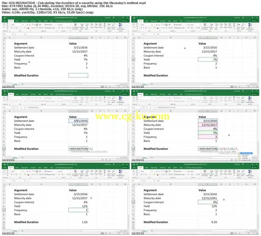 Lynda – Excel 2016: Financial Functions in Depth的图片2