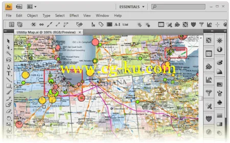 Avenza MAPublisher 9.8 for Adobe Illustrator的图片1