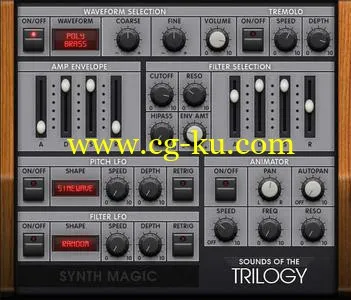 Synth Magic Sounds of the Trilogy KONTAKT的图片1