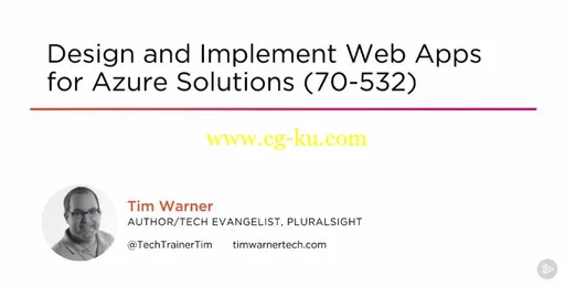 Design and Implement Web Apps for Azure Solutions (70-532) (2016)的图片1