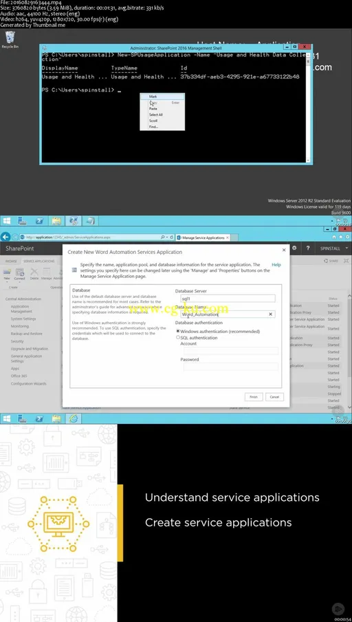 Configuring Service Applications in SharePoint 2016的图片2