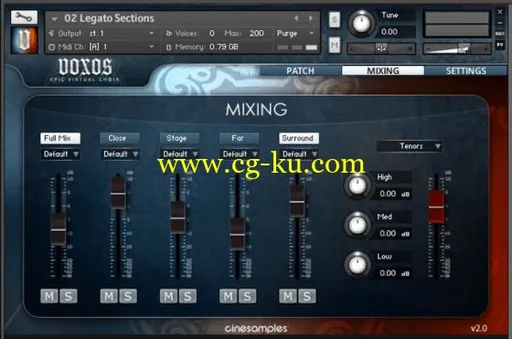 Cinesamples VOXOS 2 Epic Choirs KONTAKT的图片1