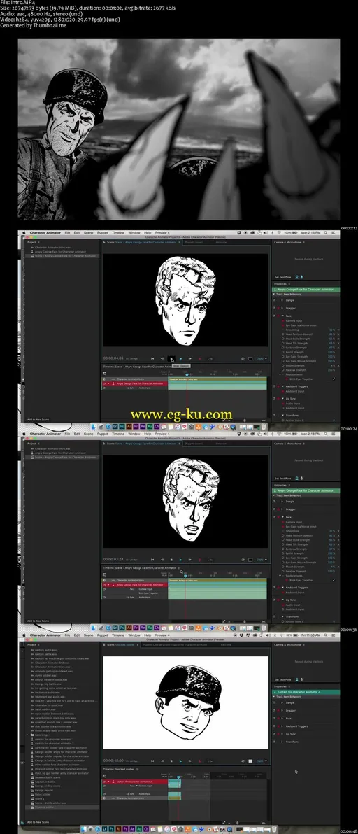 Create A Motion Comic Pt 2: Adobe Character Animator的图片2