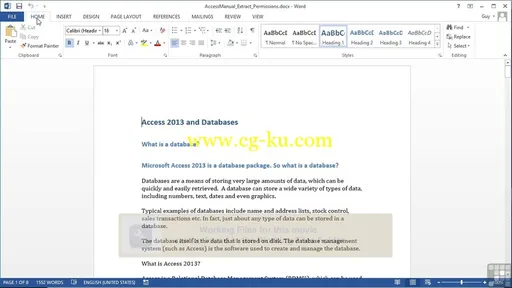 Learning Microsoft Word 2013的图片2