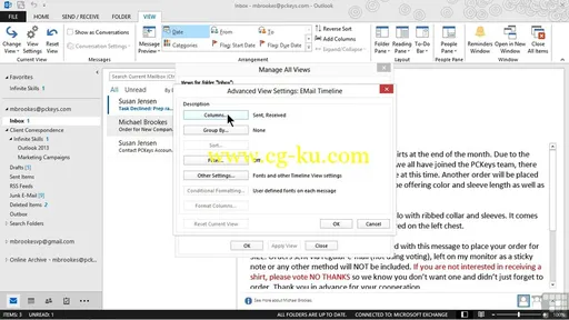 Learning Microsoft Outlook 2013的图片3