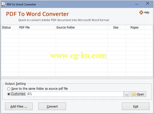 Adept PDF to Word Converter 3.60的图片1