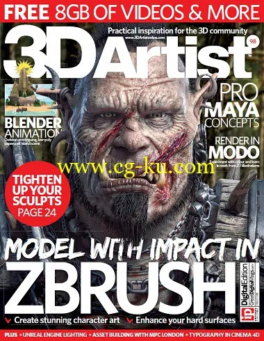 3D Artist – Issue 98 2016-P2P的图片1