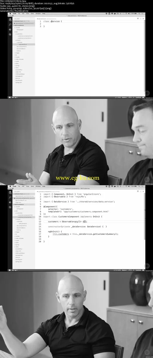 Play by Play: Angular 2/RxJS/Http and RESTful Services with John Papa and Dan Wahlin (2016)的图片2