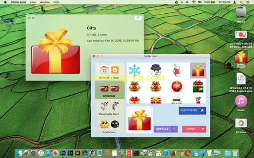 Folder icon designer 3.7 MacOSX的图片1