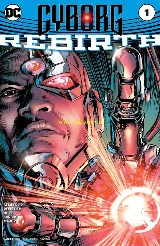 Cyborg: Rebirth #1 (2016)的图片1