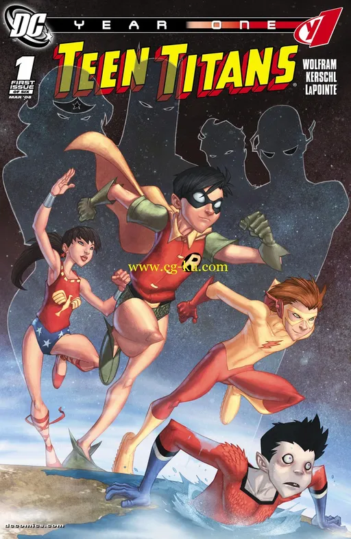 Teen Titans: Year One #1-6 (of 6) (2008)的图片1