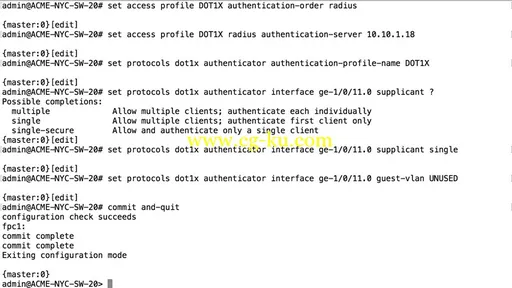 Securing Enterprise LANs Using the Junos OS Training Video的图片3