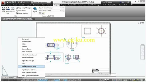 Infinite Skills – AutoCAD Plotting And Publishing Training Video的图片3