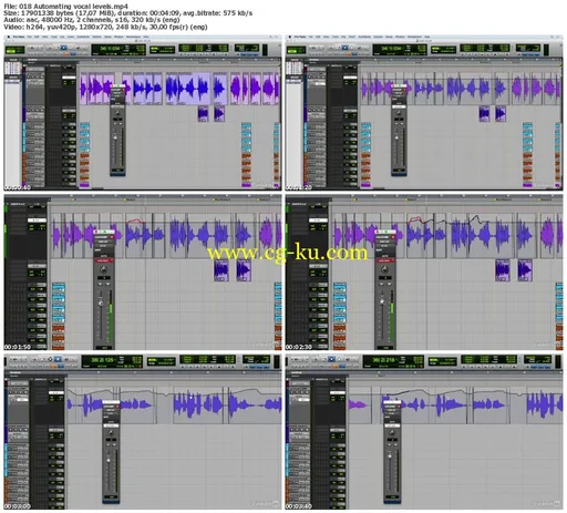 Lynda – Vocal Production Techniques: Editing and Mixing in Pro Tools的图片2