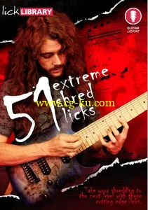 Lick Library – 51 Extreme Shred Licks – Sam Bell的图片2