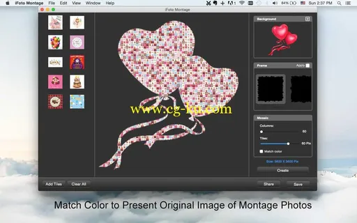 iFoto Montage 2.8 MacOSX的图片1