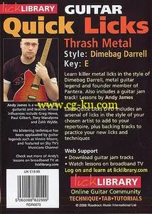 Lick Library – Quick Licks Dimebag Darrell的图片1