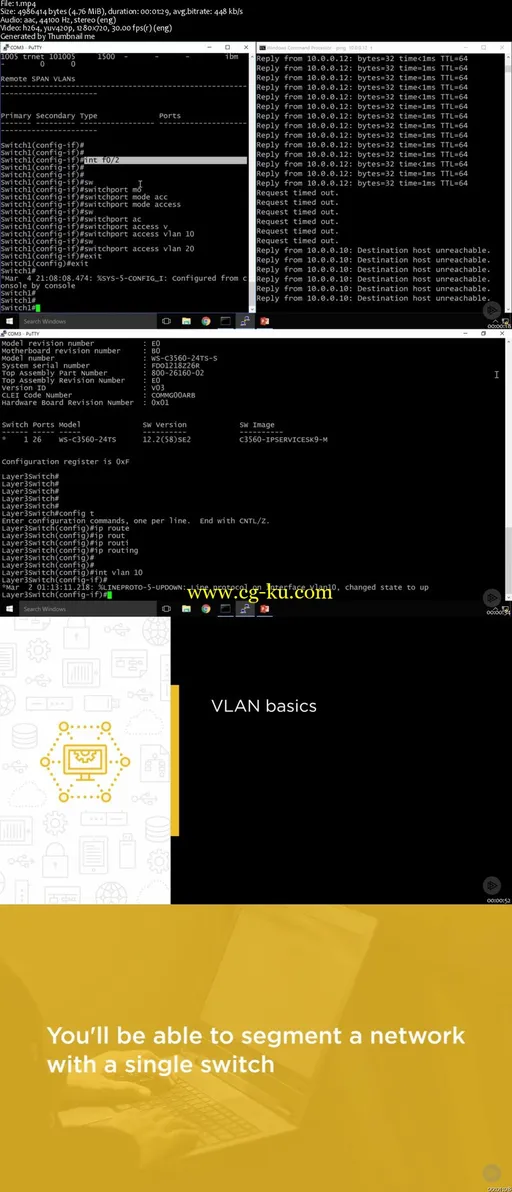 Introducing VLANs for Cisco CCNA 200-125/100-105 (2016)的图片2