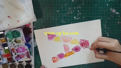 Watercolor Florals: Fun Projects!的图片3