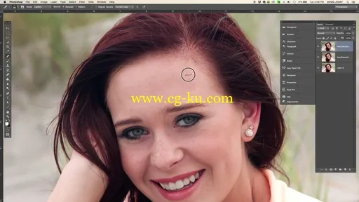 Five To Ten Minute Portrait Retouching In Photoshop的图片2