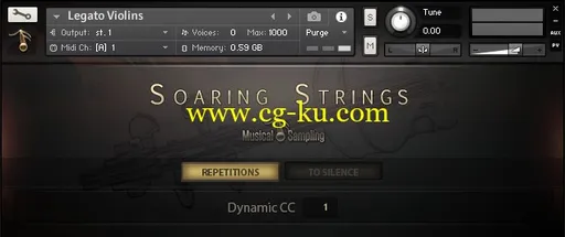 Musical Sampling Soaring Strings KONTAKT的图片1