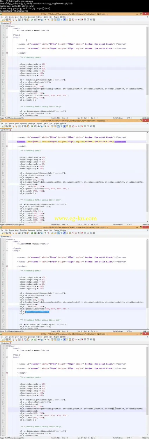 The Complete Web Developer Master Class Part 12: HTML5 Canvas & Emmet的图片2