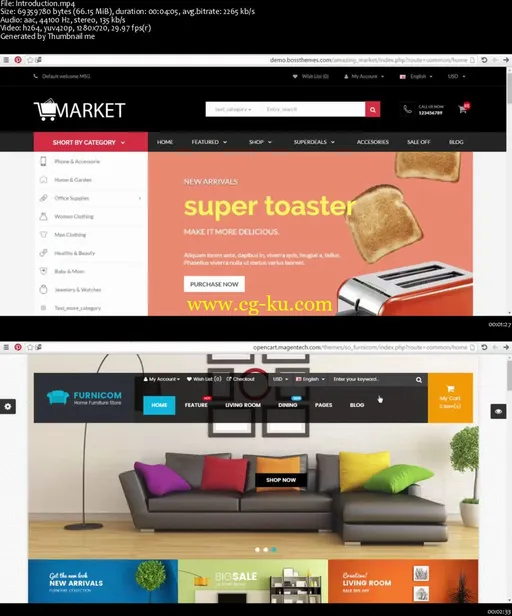 Learn How To Build An E-Commerce Web Site By Using OpenCart (2016)的图片2