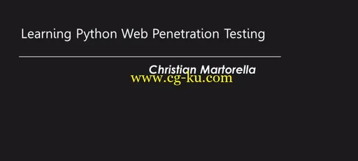 Lynda – Learning Python Web Penetration Testing的图片1