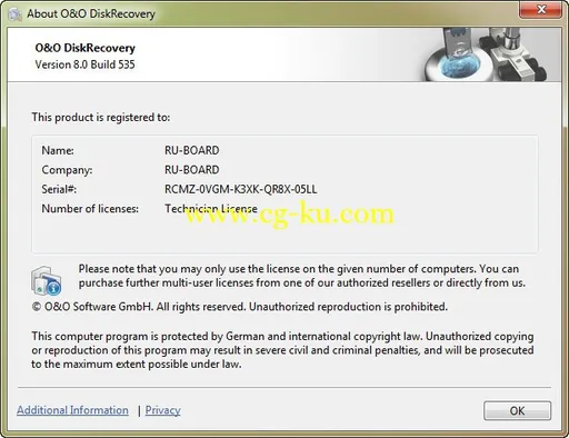 O&O DiskRecovery 8.0.535 x86/x64的图片2