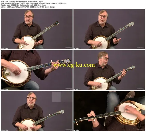 Lynda – Banjo Lessons with Tony Trischka: 3 Playing Songs的图片2