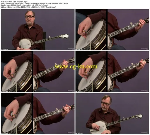 Lynda – Banjo Lessons with Tony Trischka: 2 Hammer-Ons and Pull-Offs的图片2