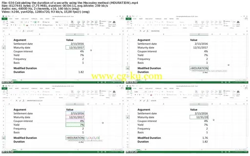 Lynda – Excel 2013: Financial Functions in Depth的图片2