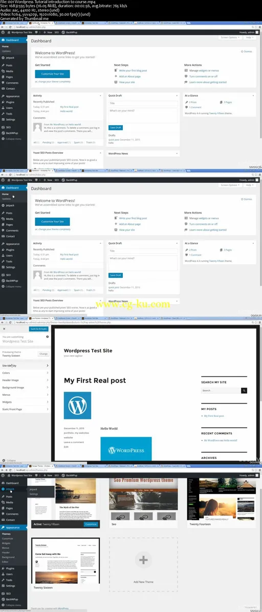 WordPress essentials Step by Step setup and using WordPress (2016)的图片2