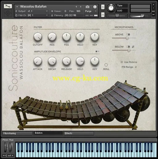 Soniccouture Wassolou Balafon KONTAKT的图片1