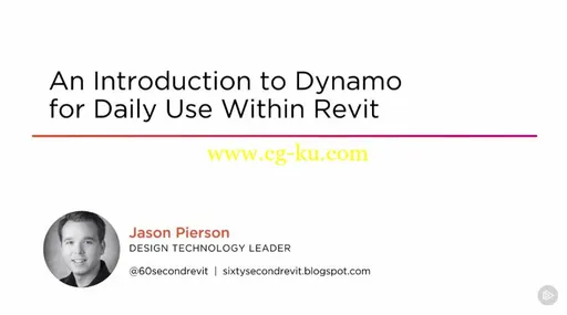 An Introduction to Dynamo for Daily Use Within Revit (2016)的图片1