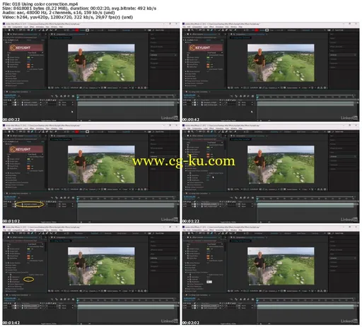 Lynda – After Effects Guru: Keying with Keylight的图片2