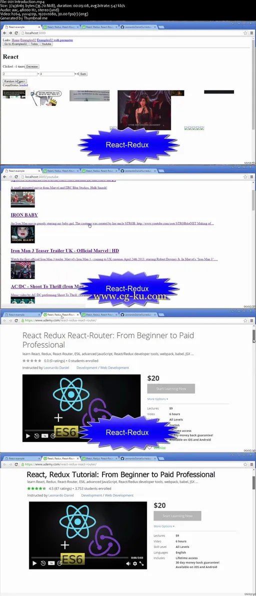 React Redux React-Router From Beginner to Paid Professional (2016)的图片2