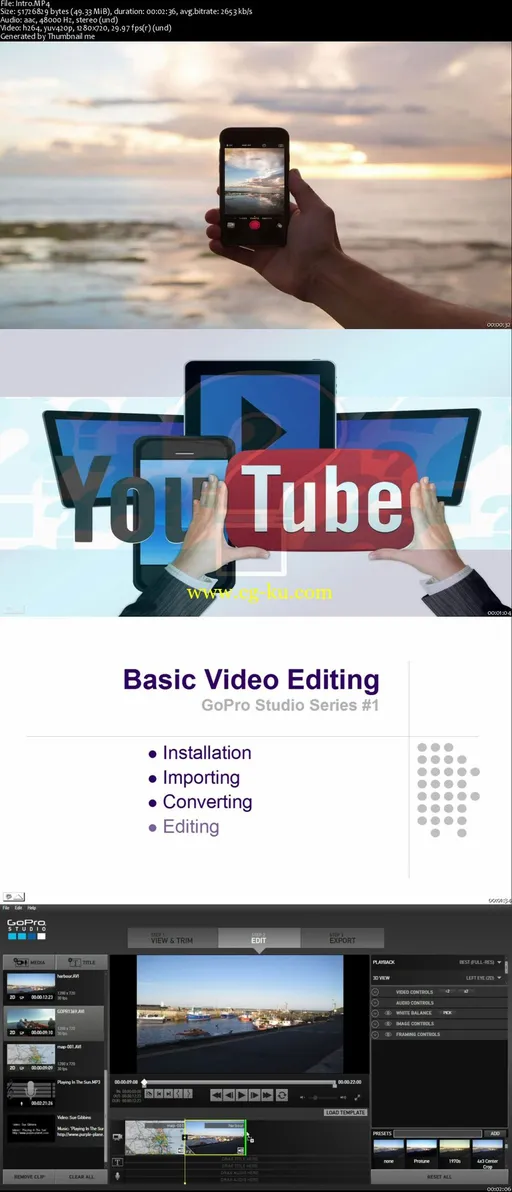 Basic Video Editing – GoPro Studio Series #1的图片2