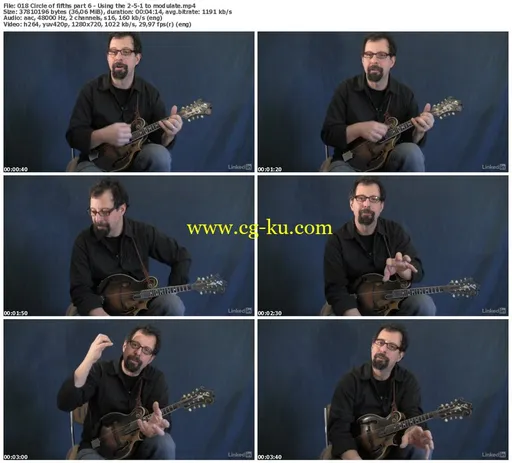 Lynda – Mandolin Lessons with Mike Marshall: 4 Favorite Advanced Tunes的图片2