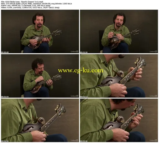 Lynda – Mandolin Lessons with Mike Marshall: 1 Fundamentals的图片2