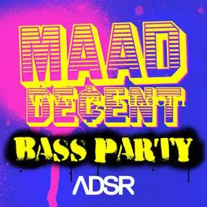 ADSR Sounds MAAD DECENT Bass Party WAV MiDi SAMPLER iNSTRUMENTS PATCHES的图片1