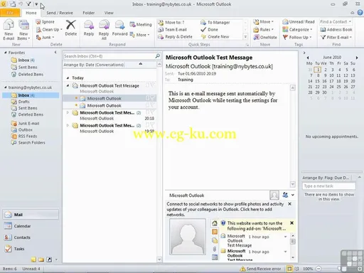 Infinite Skills – Learning Microsoft Outlook 2010 Training Video的图片3