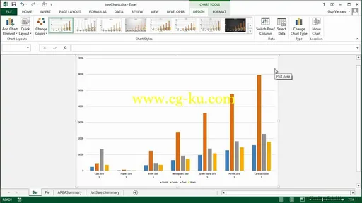 Infinite Skills – Microsoft Excel – Charts In Detail Training Video的图片1