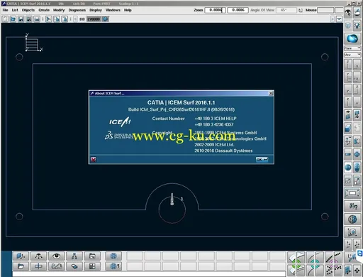 Dassault Systemes CATIA ICEM Surf 2016.1 HF1的图片2