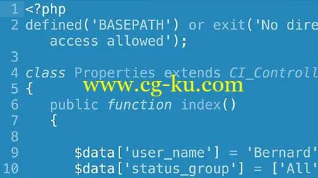 Lynda – Learn CodeIgniter 3: The Basics的图片1