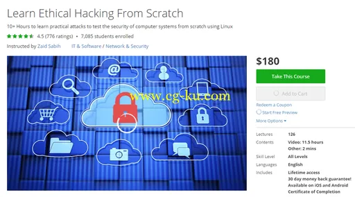 Learn Ethical Hacking From Scratch (2016)的图片1