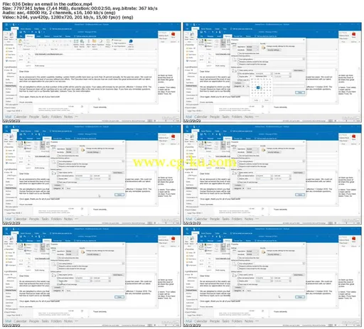 Lynda – Outlook 2016: Advanced Tips and Tricks的图片2