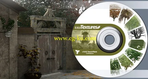 3D Total: Textures V10:R2 – Trees & Plants 树木材质贴图的图片1