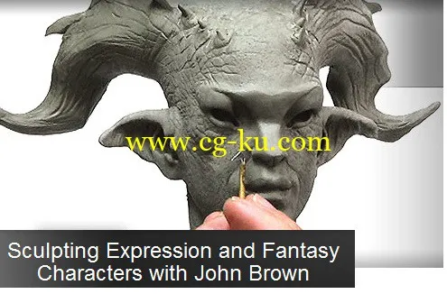 Gnomon Workshop – Sculpting Expression and Fantasy Characters with John Brown的图片1